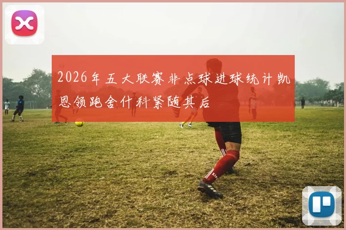 2026年五大联赛非点球进球统计凯恩领跑舍什科紧随其后